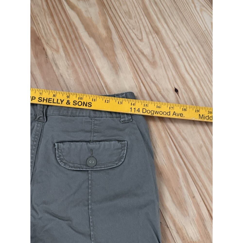 Apt.9 Women’s Khaki Green Cropped Capri Pants Stretch Size 4 - Picture 3 of 7